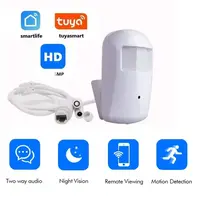 מצלמה נסתרת wifi מוסלקת בגלאי אזעקה באיכות 5mp מתחברת בקלות לאפליקציה