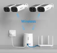 קיט 4 מצלמות סולאריות כולל מכשיר הקלטה 4 מגה פיקסל!